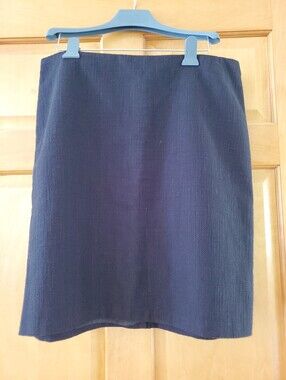 New York & Company Black Textured Pencil Skirt - New with Tag